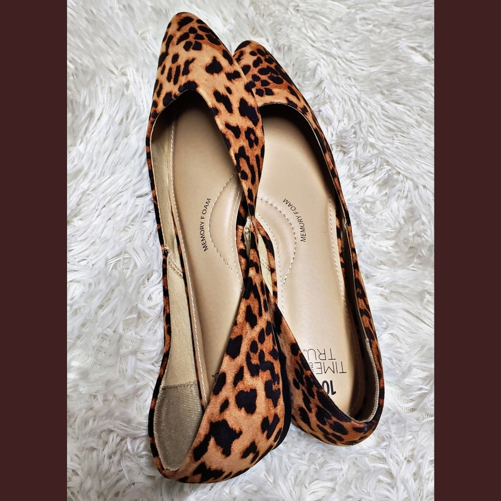 Last day Sale! 🔥 Slip - on Animal Print flats